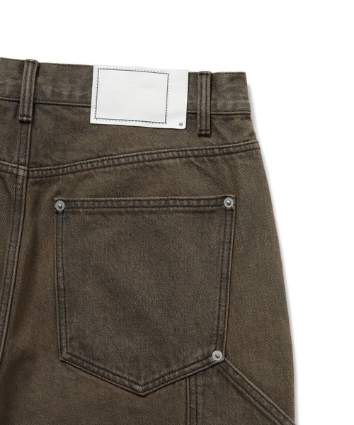 thisisneverthat（ディスイズネバーザット）の「Denim Double Knee Pant（デニムパンツ・メンズ・ブラウン/ブルー系その他/ネイビー/ブラック・L/M/S/XL）」の9枚目の写真