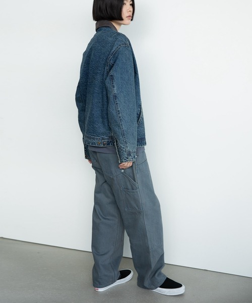 thisisneverthat（ディスイズネバーザット）の「Denim Double Knee Pant（デニムパンツ・メンズ・ブラウン/ブルー系その他/ネイビー/ブラック・L/M/S/XL）」の17枚目の写真