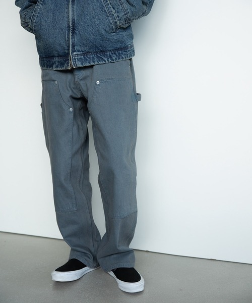thisisneverthat（ディスイズネバーザット）の「Denim Double Knee Pant（デニムパンツ・メンズ・ブラウン/ブルー系その他/ネイビー/ブラック・L/M/S/XL）」の18枚目の写真