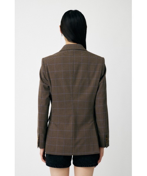MOUSSY（マウジー）の「PLAID FIT ジャケット（テーラードジャケット
