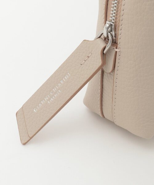 Tiara（ティアラ）の「【Gianni Chiarini/ジャンニキャリーニ】ALIFA（小）（ショルダーバッグ・レディース・アイボリー/バーガンディー・FREE）」の7枚目の写真