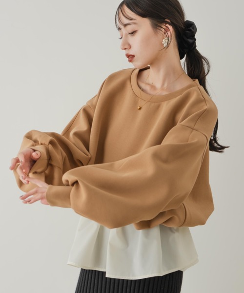 ボンディングショートスウェット（スウェット）｜hinari（ヒナリ）の