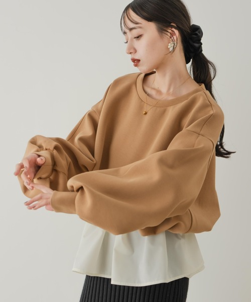 ボンディングショートスウェット（スウェット）｜hinari（ヒナリ）の