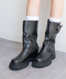 Fabby fabby | エンジニアカバーブーツ(ブーツ)