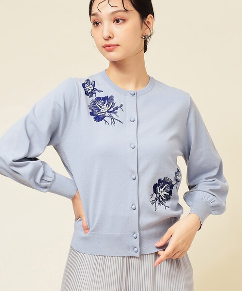 セール】【SS～Lサイズ展開/手刺繍】クラフトカーディガン