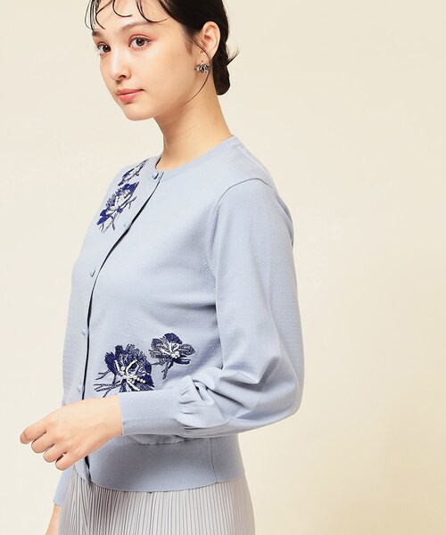 セール】【SS～Lサイズ展開/手刺繍】クラフトカーディガン