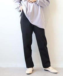 MB mint breeze（エムビーミントブリーズ）の「【WEB/一部店舗限定】【LL～6L 大きいサイズ】 裏起毛ニットデニムパンツ（デニムパンツ）」