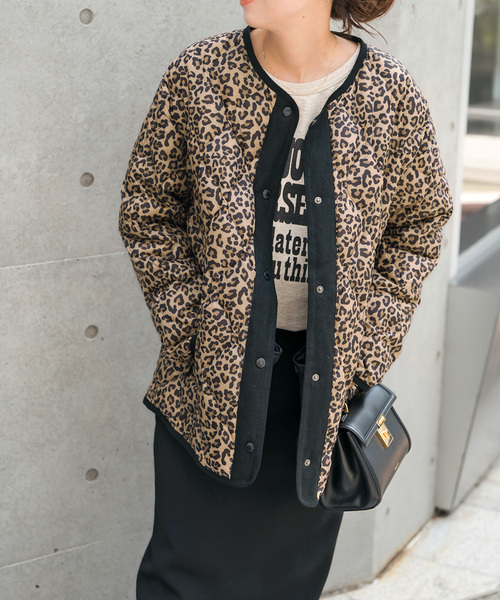 TAION / タイオン *Spick別注キルティングブルゾン（ダウンジャケット