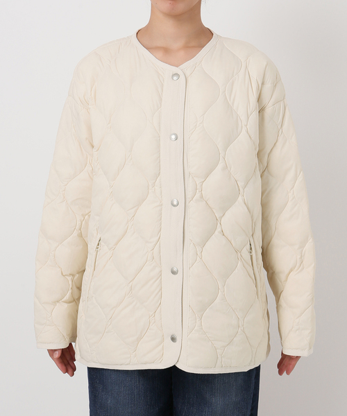 TAION / タイオン *Spick別注キルティングブルゾン（ダウンジャケット