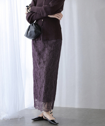 La TOTALITE | 《WEB限定》マキシレースタイトスカート(スカート)