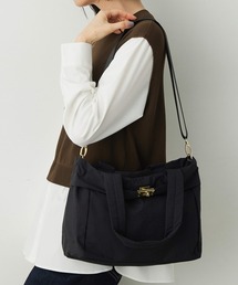 A/C DESIGN BY ALPHA CUBIC | ビット2WAYバッグ【A4・ノートパソコン・タブレット収納可能・ショルダーストラップ付】(トートバッグ)