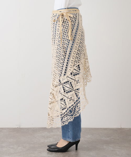 アシメレースラップスカート（スカート）｜IENA LA BOUCLE