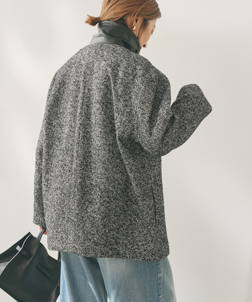 Spick & Span（スピックアンドスパン）の「ツイードCPOブルゾン（ブルゾン・レディース・マルチ・38/36）」の6枚目の写真