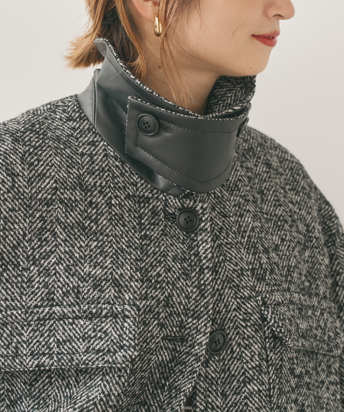 Spick & Span（スピックアンドスパン）の「ツイードCPOブルゾン（ブルゾン・レディース・マルチ・38/36）」の7枚目の写真