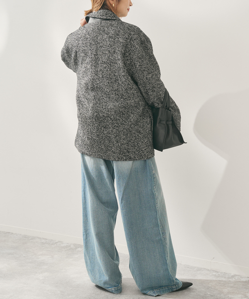 Spick & Span（スピックアンドスパン）の「ツイードCPOブルゾン（ブルゾン・レディース・マルチ・38/36）」の10枚目の写真