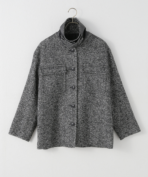 Spick & Span（スピックアンドスパン）の「ツイードCPOブルゾン（ブルゾン・レディース・マルチ・38/36）」の16枚目の写真