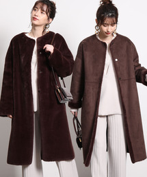 ブランド古着】MADEMOISELLE ROPE'｜マドモアゼル ロペのノーカラー