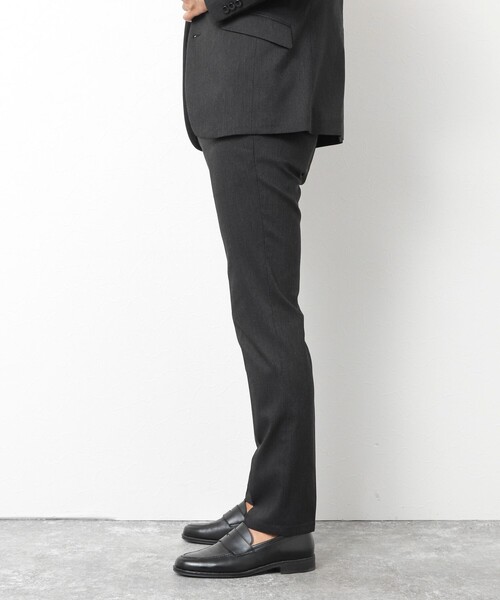 Stutostein Nolley's(シュテットシュタインノーリーズ)の「《ビジカジ/セットアップ対応》ピンヘッドスーパーストレッチ PT 25AW(その他パンツ・メンズ・ネイビー/チャコールグレー・S/M/L/XL)」の6枚目の写真