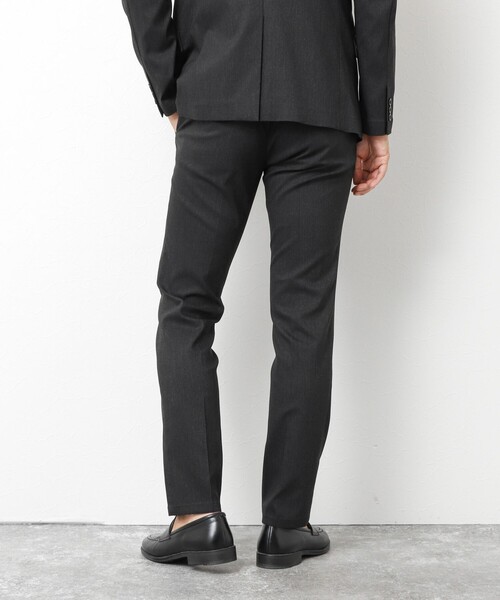 Stutostein Nolley's(シュテットシュタインノーリーズ)の「《ビジカジ/セットアップ対応》ピンヘッドスーパーストレッチ PT 25AW(その他パンツ・メンズ・ネイビー/チャコールグレー・S/M/L/XL)」の7枚目の写真