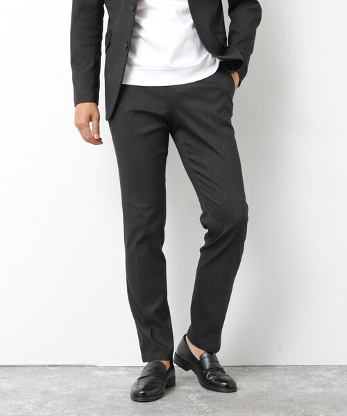 Stutostein Nolley's(シュテットシュタインノーリーズ)の「《ビジカジ/セットアップ対応》ピンヘッドスーパーストレッチ PT 25AW(その他パンツ・メンズ・ネイビー/チャコールグレー・S/M/L/XL)」の9枚目の写真