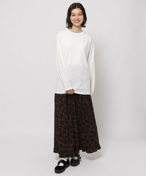 niko and...(ニコアンド)の「アソートレイヤーベーシックTシャツ(Tシャツ/カットソー・レディース・オフホワイト/ホワイト・MEDIUM/LARGE)」の3枚目の写真