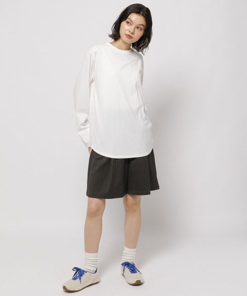 niko and...(ニコアンド)の「アソートレイヤーベーシックTシャツ(Tシャツ/カットソー・レディース・オフホワイト/ホワイト・MEDIUM/LARGE)」の9枚目の写真