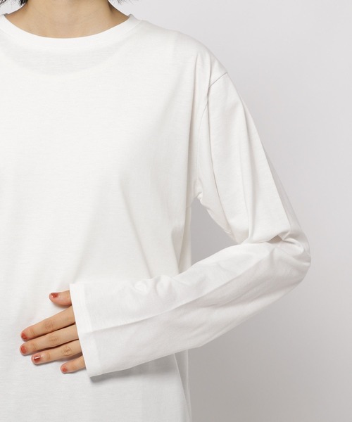 niko and...(ニコアンド)の「アソートレイヤーベーシックTシャツ(Tシャツ/カットソー・レディース・オフホワイト/ホワイト・MEDIUM/LARGE)」の18枚目の写真