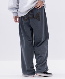 JOHN'S CLOSET（ジョンズクローゼット）の「【13】カモ柄アップリケ ピグメントスウェットパンツ（スウェットパンツ）」