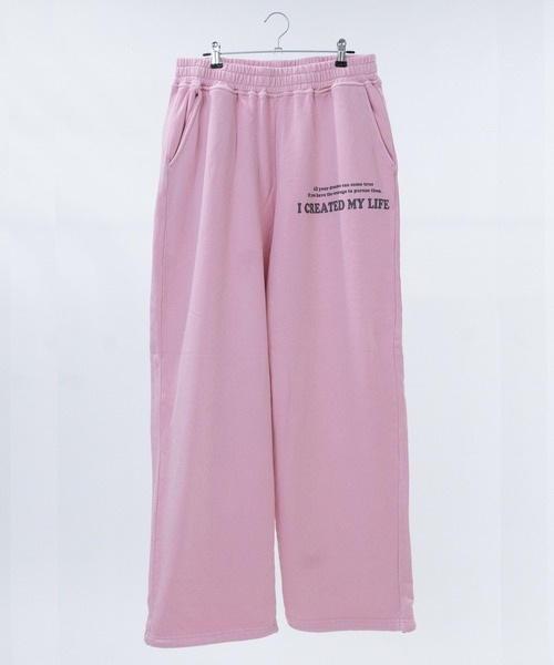 JOHN'S CLOSET(ジョンズクローゼット)の「【13】カモ柄アップリケ ピグメントスウェットパンツ(スウェットパンツ・メンズ・ネイビー/ピンク/チャコールグレー・MEDIUM/LARGE)」の5枚目の写真