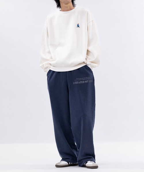 JOHN'S CLOSET(ジョンズクローゼット)の「【13】カモ柄アップリケ ピグメントスウェットパンツ(スウェットパンツ・メンズ・ネイビー/ピンク/チャコールグレー・MEDIUM/LARGE)」の19枚目の写真