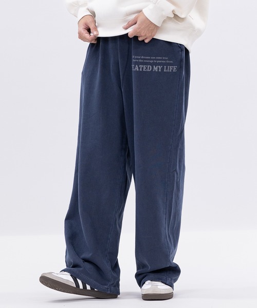 JOHN'S CLOSET(ジョンズクローゼット)の「【13】カモ柄アップリケ ピグメントスウェットパンツ(スウェットパンツ・メンズ・ネイビー/ピンク/チャコールグレー・MEDIUM/LARGE)」の16枚目の写真