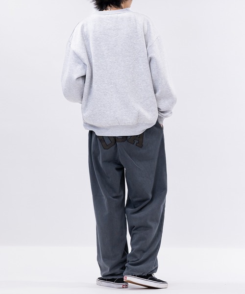 JOHN'S CLOSET(ジョンズクローゼット)の「【13】カモ柄アップリケ ピグメントスウェットパンツ(スウェットパンツ・メンズ・ネイビー/ピンク/チャコールグレー・MEDIUM/LARGE)」の14枚目の写真