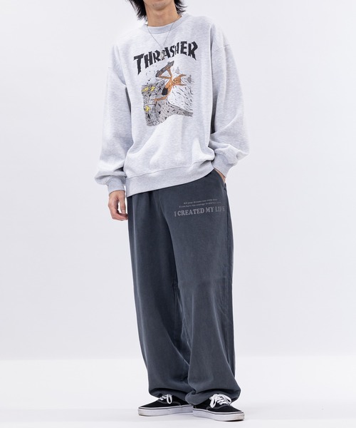 JOHN'S CLOSET(ジョンズクローゼット)の「【13】カモ柄アップリケ ピグメントスウェットパンツ(スウェットパンツ・メンズ・ネイビー/ピンク/チャコールグレー・MEDIUM/LARGE)」の11枚目の写真