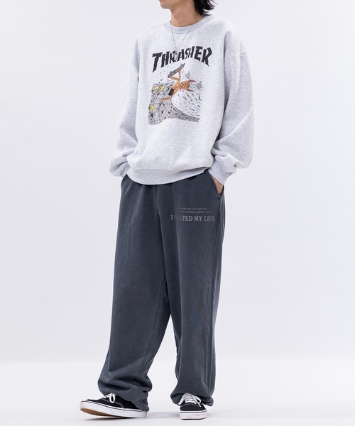 JOHN'S CLOSET(ジョンズクローゼット)の「【13】カモ柄アップリケ ピグメントスウェットパンツ(スウェットパンツ・メンズ・ネイビー/ピンク/チャコールグレー・MEDIUM/LARGE)」の12枚目の写真