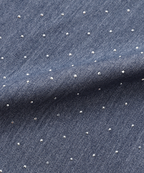 Couture d'adam（クチュールドアダム）の「COUTURE D’ADAM (クチュール ド アダム) Stone Rush Denim Easy パンツ（スラックス・メンズ・ブルー・40/42）」の2枚目の写真