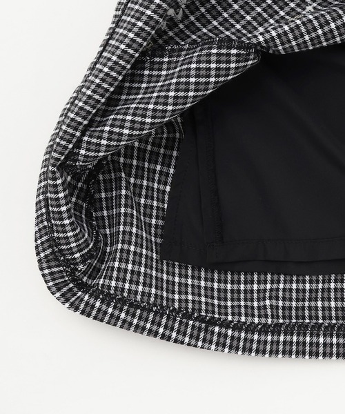 KP（ケーピー）の「音符刺シュウ チェックジャンパースカート（ジャンパースカート・キッズ・ブラック/ブラウン・90cm/110cm/100cm/120cm/130cm/140cm/150cm/160cm）」の12枚目の写真