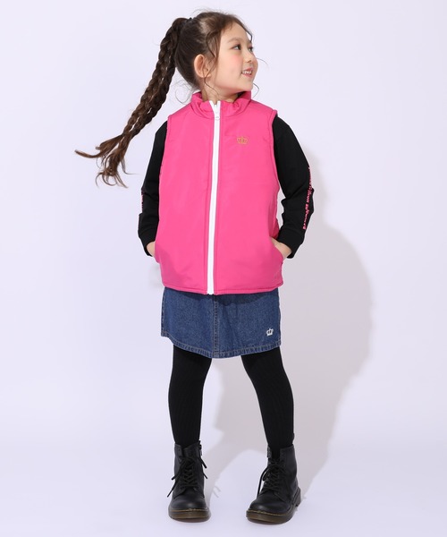 3WAYリバーシブル中綿ベスト 1049K（ダウンベスト）｜BABYDOLL（ベビー