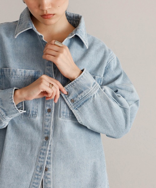 動画あり】basic denim shirt / ベーシックデニムシャツ（シャツ