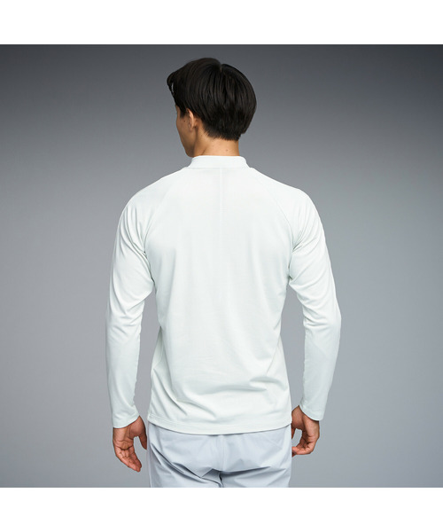 PUMA（プーマ）の「PUMA プーマ メンズ ゴルフ シャドウキャット ハイネック 長袖 シャツ（Tシャツ/カットソー・メンズ・ホワイト系その他/セージグリーン/ブラック・LARGE/X-LARGE/XX-LARGE/MEDIUM/SMALL）」の11枚目の写真