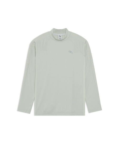 PUMA（プーマ）の「PUMA プーマ メンズ ゴルフ シャドウキャット ハイネック 長袖 シャツ（Tシャツ/カットソー・メンズ・ホワイト系その他/セージグリーン/ブラック・LARGE/X-LARGE/XX-LARGE/MEDIUM/SMALL）」の13枚目の写真
