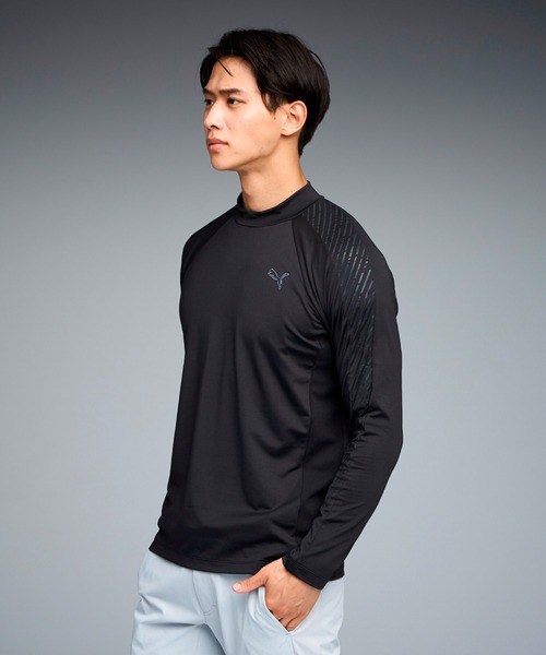 PUMA Mens Golf Golf Shadow Jacket — мужская гольф‑куртка с длинным рукавом