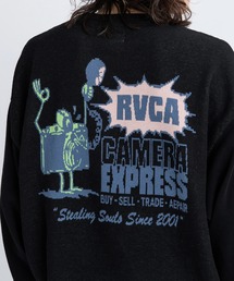 RVCA（ルーカ）の「RVCA メンズ CAMERA EXPRESS KNIT セーター 【2025年秋冬モデル】 @autumn/ルーカバックデザインニット（ニット/セーター）」