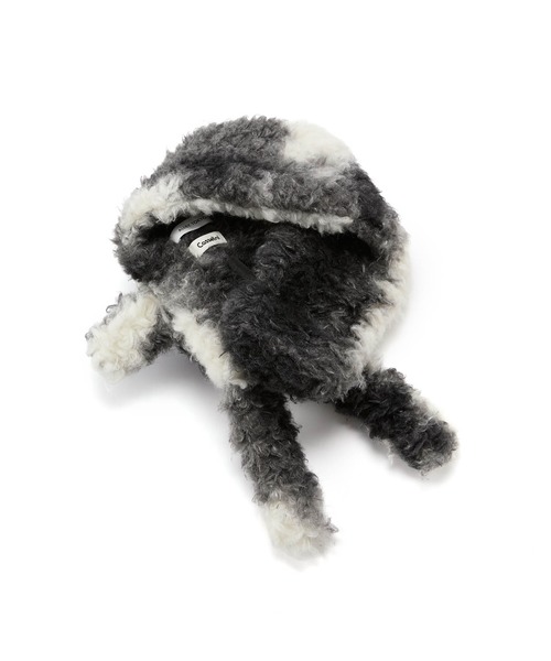 Casselini(キャセリーニ)の「Casselini(キャセリーニ)【AlleyTokyo×Casselini】ボサ犬ちゃんティペット(マフラー・レディース・グレー/ベージュ・FREE)」の11枚目の写真