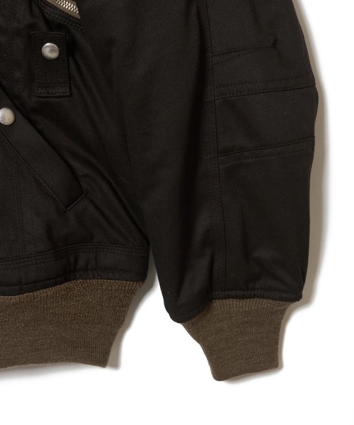 SUGARHILL（シュガーヒル）の「【SUGARHILL/シュガーヒル】N-2 JACKET（ミリタリージャケット・メンズ・グレー/ブラック・2/3）」の10枚目の写真