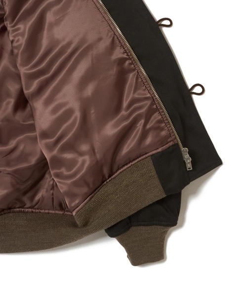 SUGARHILL（シュガーヒル）の「【SUGARHILL/シュガーヒル】N-2 JACKET（ミリタリージャケット・メンズ・グレー/ブラック・2/3）」の5枚目の写真