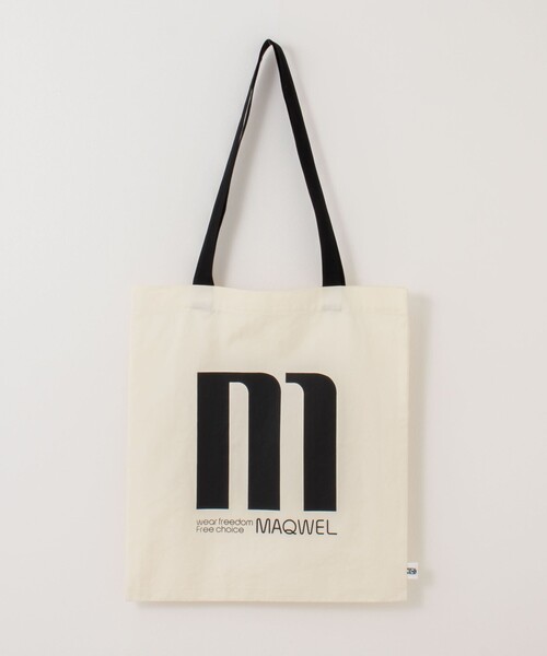 MAQWEL(マクウェル)の「【MAQWEL/マクウェル】TOTE BAG(トートバッグ・レディース・ボルドー/ブラック/キナリ・FREE)」の13枚目の写真