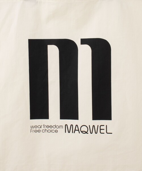 MAQWEL(マクウェル)の「【MAQWEL/マクウェル】TOTE BAG(トートバッグ・レディース・ボルドー/ブラック/キナリ・FREE)」の14枚目の写真