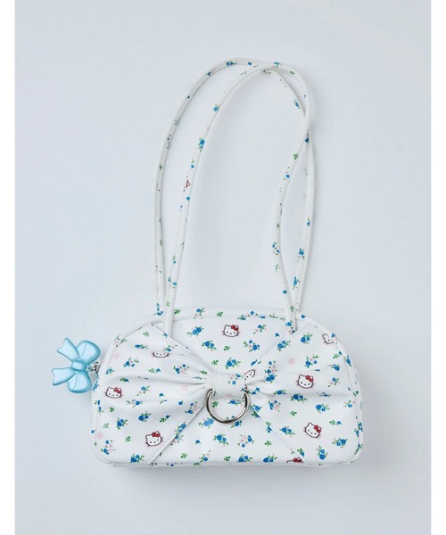 Little sunny bite(リトルサニーバイト)の「/Little sunny bite/hello kitty x little sunny bite ribbon bag(ハンドバッグ・レディース・ブラック/ホワイト/ピンク・FREE)」の7枚目の写真