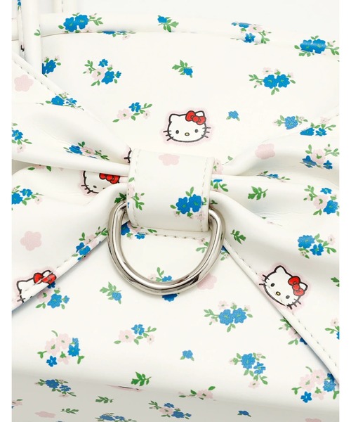 Little sunny bite(リトルサニーバイト)の「/Little sunny bite/hello kitty x little sunny bite ribbon bag(ハンドバッグ・レディース・ブラック/ホワイト/ピンク・FREE)」の6枚目の写真