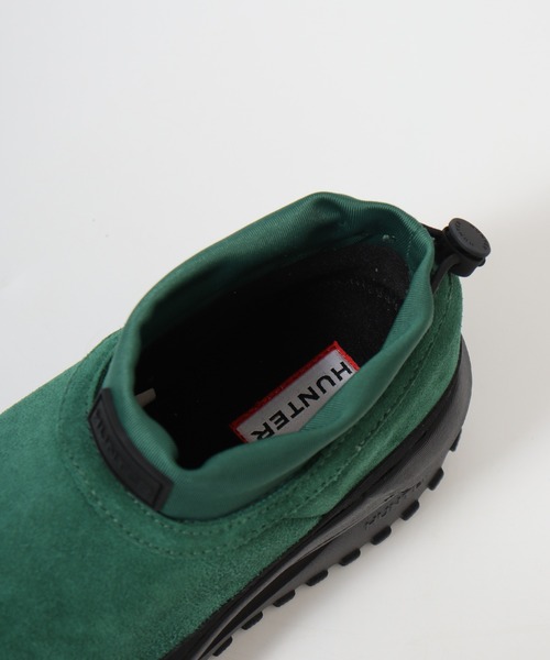 HUNTER ユニセックス トラベル フロー スエード トレーナー ショート